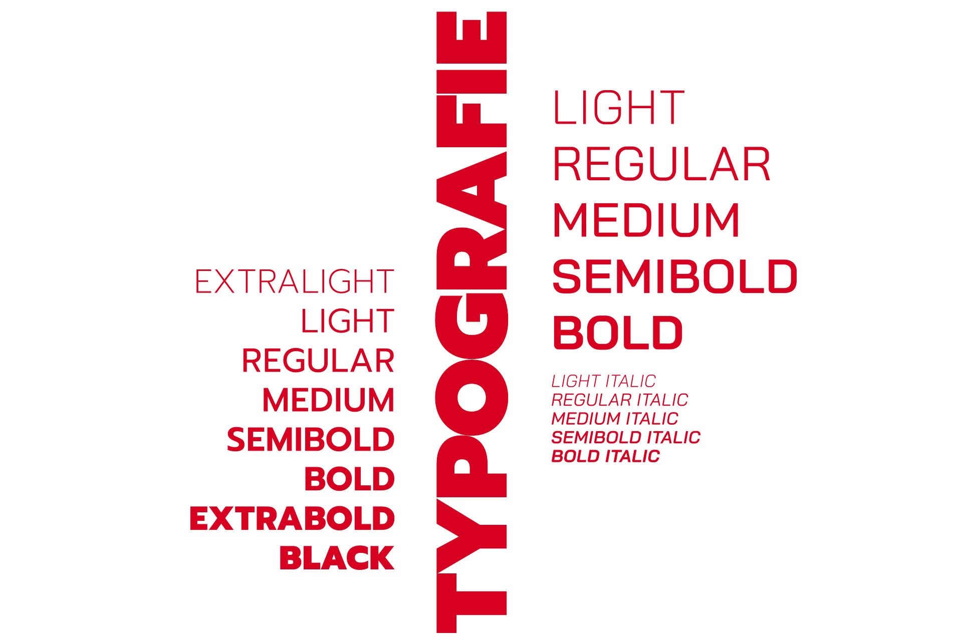Typografie beam Dampfsauger