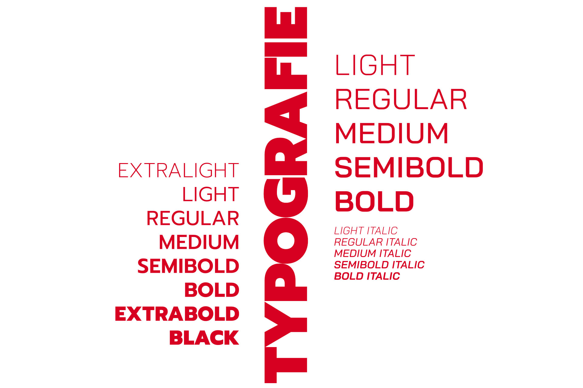 Typografie beam Dampfsauger
