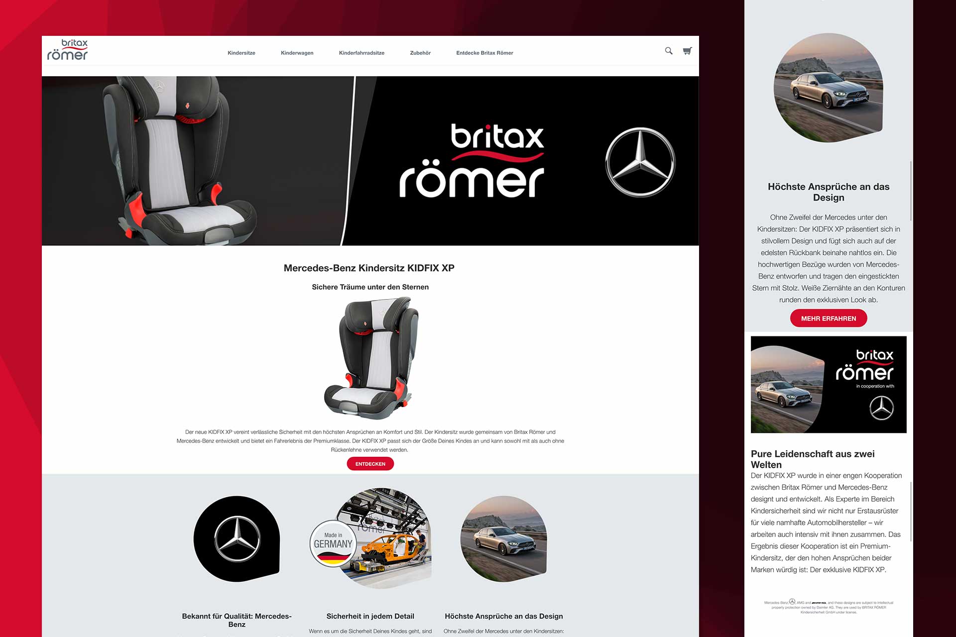 Britax Römer Mercedes Benz