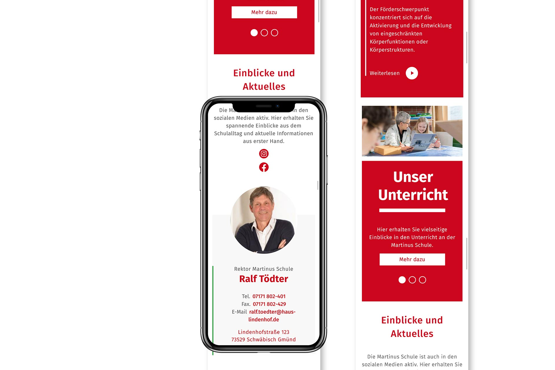 Stiftung Haus Lindenhof Website 