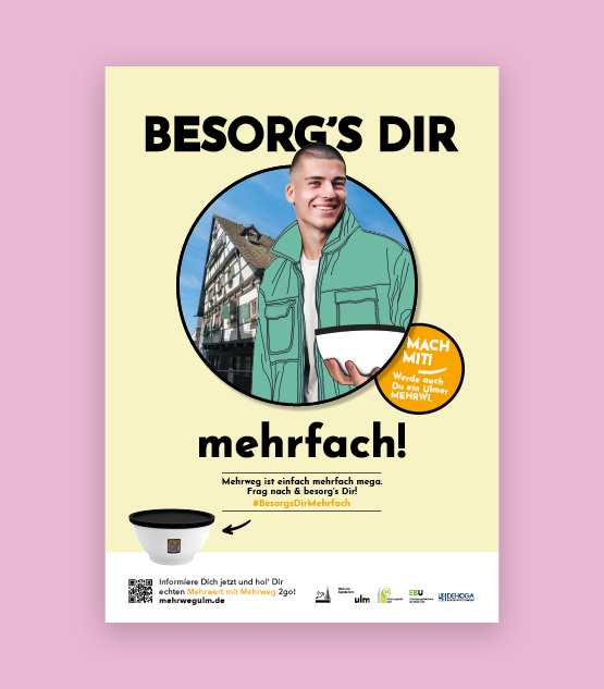 Ulm Mehrweg Plakate