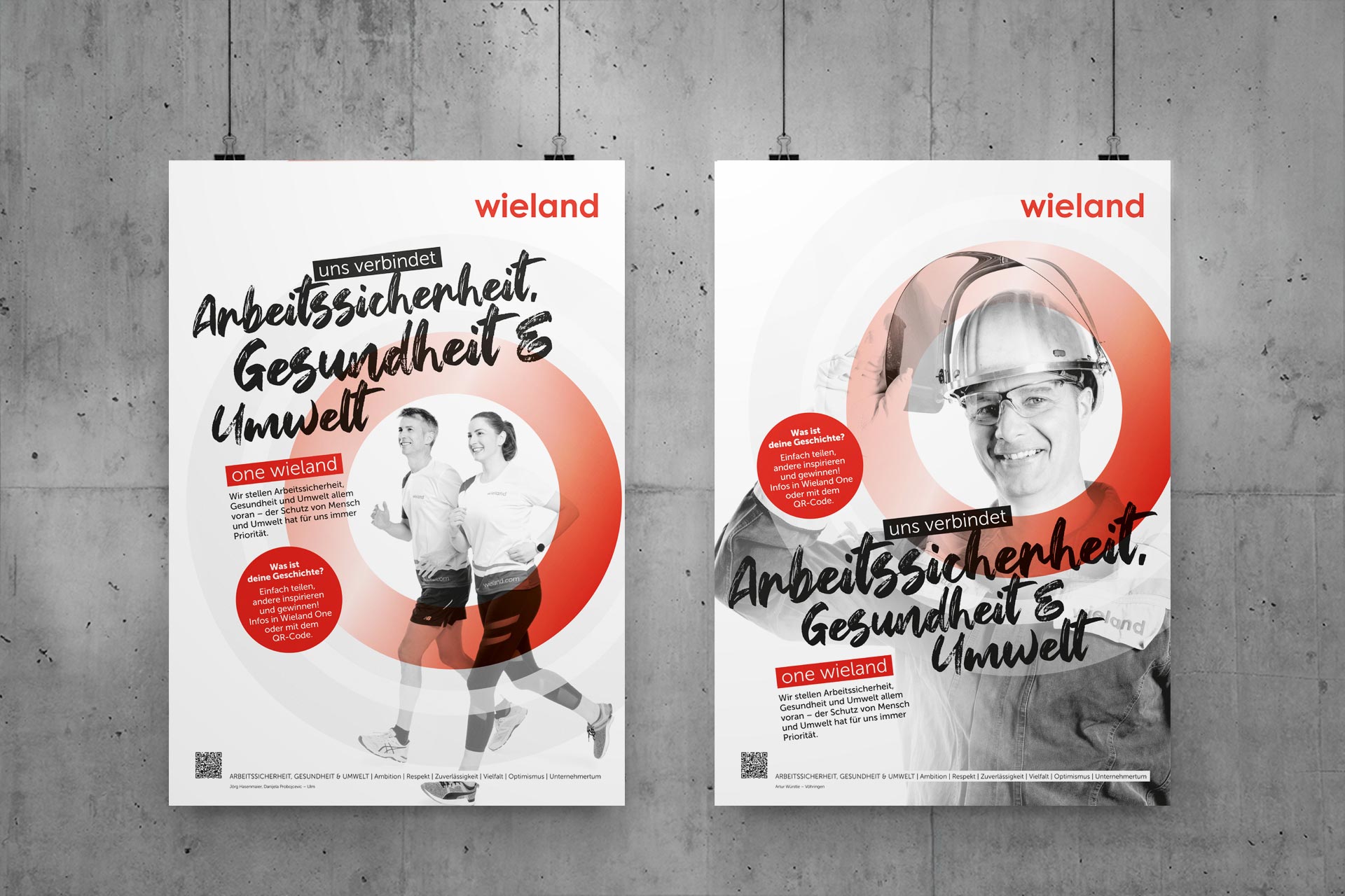 Wieland Wertekultur Plakate