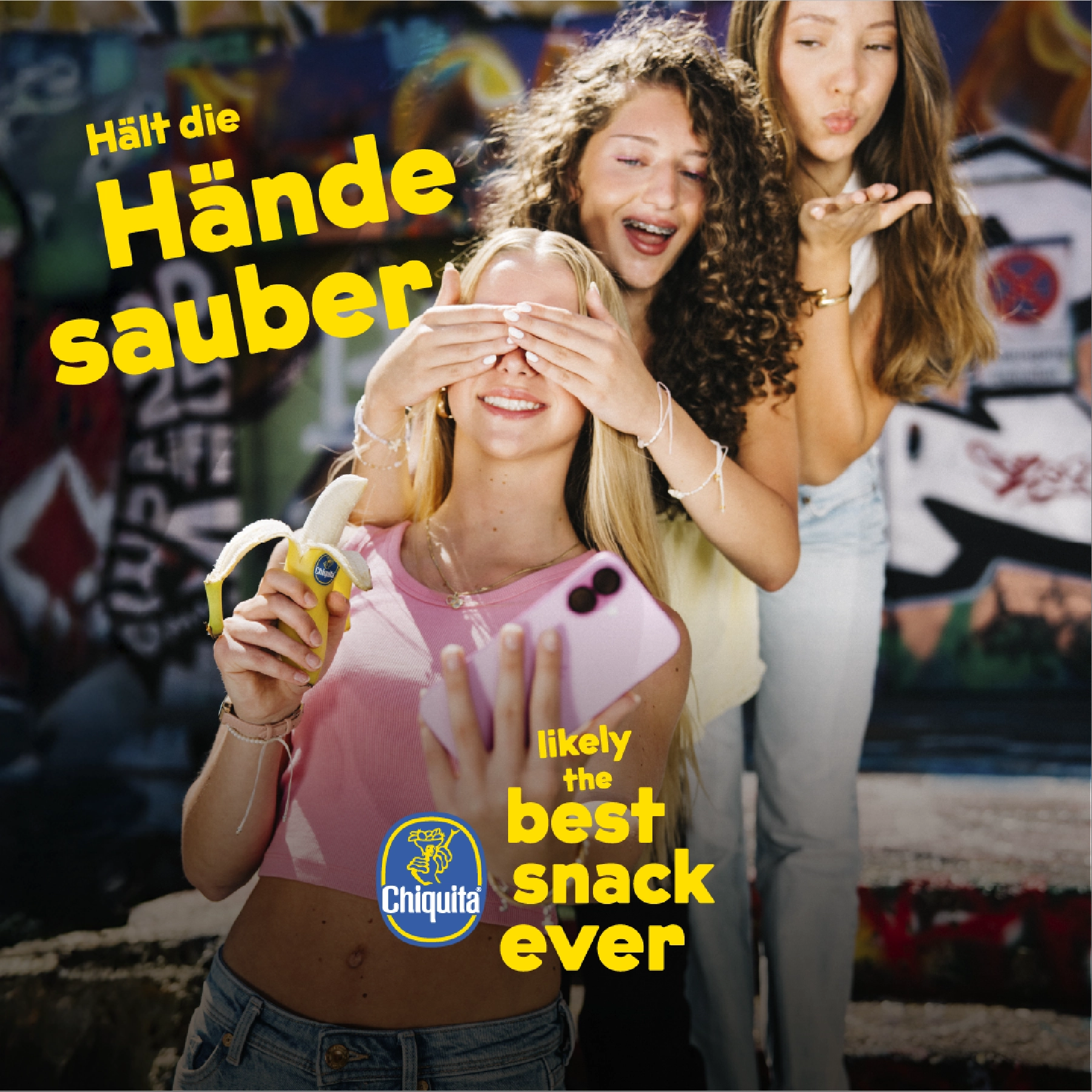 hejrockit-chiquita-kampagne-d05 Chiquita Multi-Channel Kampagne mit Social-Motiv zum Claim „Hält die Hände sauber“