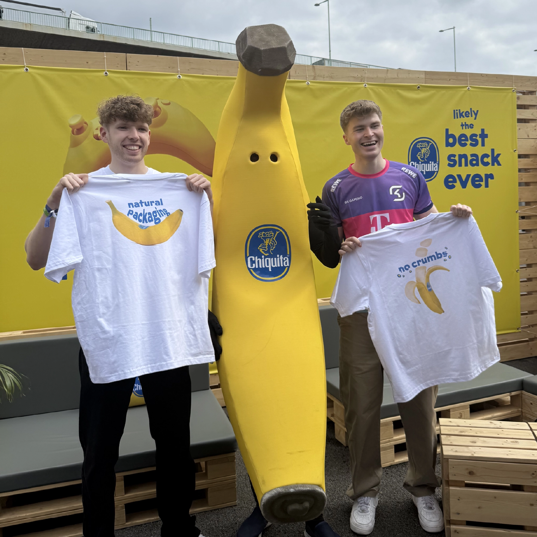 hejrockit-chiquita-kampagne-d14 Chiquita Multi-Channel Kampagne mit Gamescom-Aktivierung, Banana Man und den Content Creatorn BigSpin und NiklasNeo