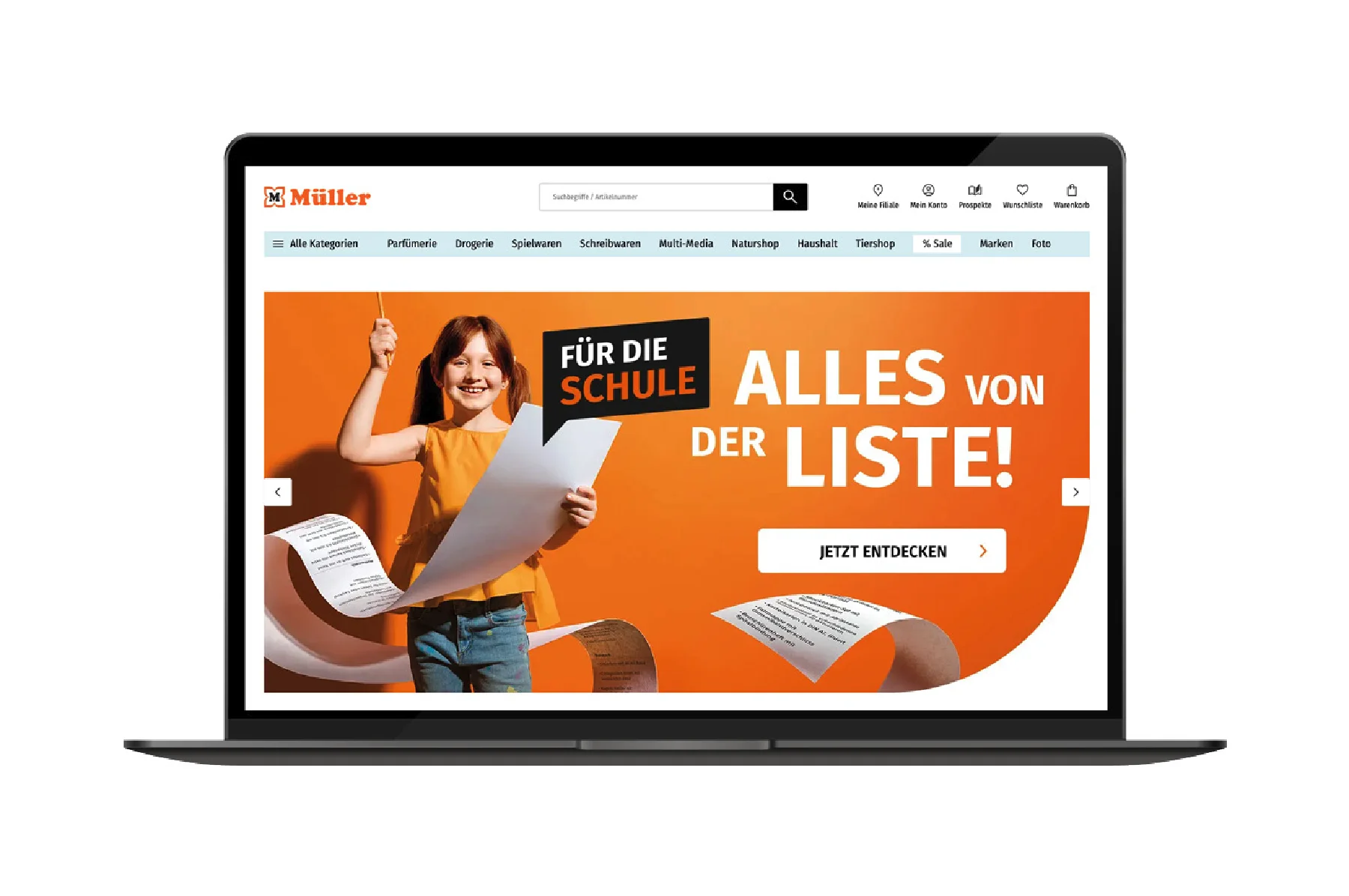 hejrockit-mueller-kampagnenentwicklung-d06 Müller internationale Kampagnenentwicklung mit Schulstart-Banner im Webshop